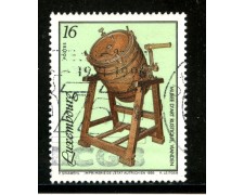 1995 - LUSSEMBURGO - 16 Fr. ARTE CONTADINA - USATO - LOTTO/29924 1995 - LUSSEMBURGO - 16 Fr. ARTE CONTADINA - USATO - LOTTO/29924