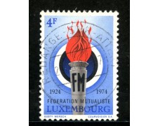 1974 - LUSSEMBURGO - 4 Fr. FEDERAZIONE MUTUALISTICA - LOTTO/29935 1974 - LUSSEMBURGO - 4 Fr. FEDERAZIONE MUTUALISTICA - LOTTO/29935
