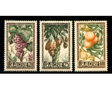1950 - ALGERIA - PRODOTTI ALGERINI 3v.  - NUOVI - LOTTO/29960