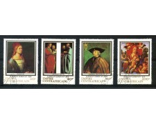 1978 - REP. CENTRAFRICANA - DIPINTI DI A.DURER 4v. - USATI - LOTTO/29981 1978 - REP. CENTRAFRICANA - DIPINTI DI A.DURER 4v. - USATI - LOTTO/29981