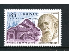 1975 - FRANCIA - 85c. TEATRO POPOLARE - NUOVO - LOTTO/30075