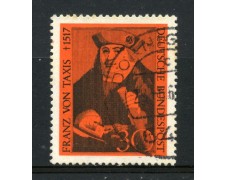 1967 - GERMANIA FEDERALE - 30p. FRANZ VON TAXIS - USATO - LOTTO/30933U