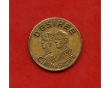 1954 - REPUBBLICA - GETTONE  FILM DESIRE' - LOTTO/M21179