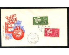 1961 - REPUBBLICA - EUROPA 2v. - BUSTA FDC - LOTTO/31913
