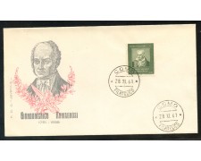 1961 - REPUBBLICA - GIANDOMENICO ROMAGNOSI - FDC - LOTTO/31914
