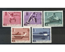 1966 - JUGOSLAVIA - SPORT  5 v. - NUOVI - LOTTO/34029