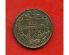 1762 - AUSTRIA - 1 KREUTZER MARIA TERESA - LOTTO/M31003 1762 - AUSTRIA - 1 KREUTZER MARIA TERESA - LOTTO/M31003