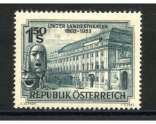 1953 - AUSTRIA - TEATRO DI LINZ - LINGUELLATO - LOTTO/34099