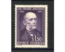 1954  - AUSTRIA - 1,50s. ROKITANSKI - LINGUELLATO - LOTTO/34103