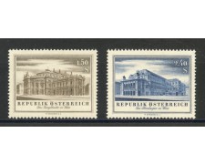 1955 - AUSTRIA - RIAPERTURA OPERA DI STATO 2v. - NUOVI - LOTTO/34110