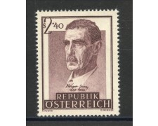 1957 - AUSTRIA - WAGNER VON JAUREG - LINGUELLATO - LOTTO/34115