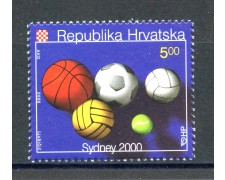 2000 - CROAZIA - SYDNEY 2000 - NUOVO - LOTTO/32894