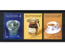 2001 - SLOVENIA - PERSONALITA'  3v. - NUOVI - LOTTO/34136