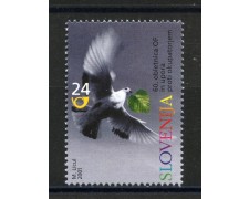 2001 - SLOVENIA - ANNIVERSARIO DELLA RESISTENZA - NUOVO - LOTTO/34144