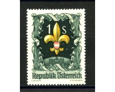 1951 - AUSTRIA - GIOVANI ESPLORATORI NUOVO - LOTTO/34089