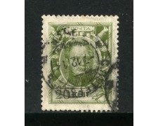 1913 - RUSSIA - 20 K. VERDE ROMANOV - USATO - LOTTO/32060U