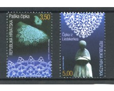 2002 - CROAZIA - MERLETTI 2v.  - NUOVI - LOTTO/32933