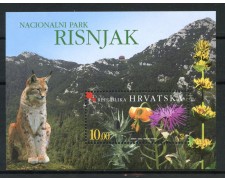 2004 - CROAZIA - PARCO NAZIONALE RISNJAK - FOGLIETTO NUOVO - LOTTO/32967