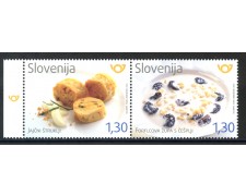 2018 - SLOVENIA - GASTRONOMIA 2v. - NUOVI - LOTTO/34711