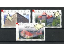 2004 - CROAZIA - TORRI E FORTEZZE  3v. - NUOVI - LOTTO/32980