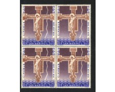 1967 - LOTTO/7911Q - SAN MARINO - LA CROCEFISSIONE QUARTINA NUOVI
