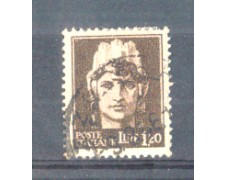 1945 - LOTTO/LUO532U - LUOGOTENENZA - 1,20 LIRE BRUNO - USATO