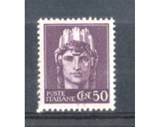 1945 - LOTTO/LUO538N - LUOGOTENENZA - 50c. VIOLETTO - NUOVO