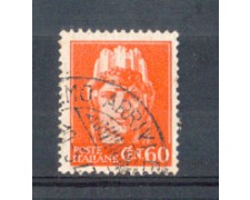 1945 - LOTTO/LUO539U - LUOGOTENENZA - 60c. ARANCIO - USATO