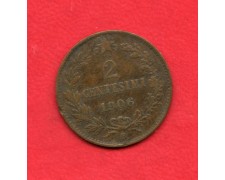 1906 - REGNO - 2 CENT. VITTORIO EMANUELE III° - LOTTO/M32355