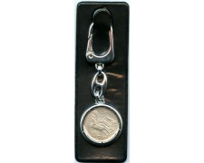 1961 - REPUBBLICA - PORTACHIAVI CON 500 LIRE ARGENTO UNITA' D'ITALIA - PORTA2