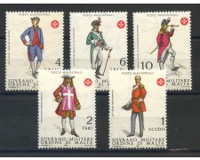 1969 - SOVRANO MILITARE DI MALTA - ANTICHE UNIFORMI 5v. NUOVI - LOTTO/32230 1969 - SOVRANO MILITARE DI MALTA - ANTICHE UNIFORMI 5v. NUOVI - LOTTO/32230
