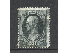 1879 - STATI UNITI - LOTTO/42834 - 30 CENT. A.HAMILTON - USATO