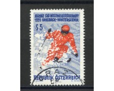 1991 - AUSTRIA - SCI ALPINO - USATO - LOTTO/39619