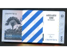 2004 - MADAGASCAR - LOTTO/38840M - 100 ARIARY (550 FRANCS) x100