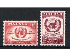 1958 - MALESIA - LOTTO/38842 - CONFERENZA ECONOMICA 2v.- NUOVI