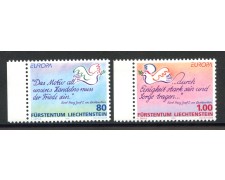1995 - LIECHTENSTEIN - LOTTO/41127 - EUROPA 2v. - NUOVI
