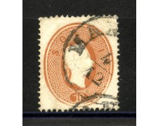 1861 - LOMBARDO VENETO - LOTTO/40573 - 10 SOLDI BRUNO - USATO 
