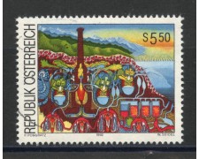1992 - AUSTRIA - ARTE MODERNA - USATO - LOTTO/39644