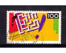 1990 - GERMANIA FEDERALE - 100p. RICERCA GIOVANILE - USATO - LOTTO/31271U 1990 - GERMANIA FEDERALE - 100p. RICERCA GIOVANILE - USATO - LOTTO/31271U