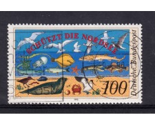 1990 - GERMANIA FEDERALE - 100p. MARE DEL NORD - USATO - LOTTO/31272U 1990 - GERMANIA FEDERALE - 100p. MARE DEL NORD - USATO - LOTTO/31272U