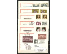 1971/1972 - AUSTRIA - LOTTO/48052 - INSIEME DI 6 BUSTE PRIMO GIORNO VIAGGIATE