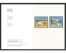 2005 - SVIZZERA - FELIX IL LEPROTTO 2v. - NUOVI - FOLDER - LOTTO/37449F