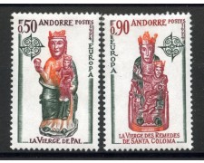 1974 - LOTTO/41290 - ANDORRA FRANCESE - EUROPA 2v. - NUOVI 1974 - LOTTO/41290 - ANDORRA FRANCESE - EUROPA 2v. - NUOVI
