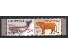 2016 - CROAZIA - PALEONTOLOGIA  2v. - NUOVI - LOTTO/33273