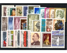 1977 - AUSTRIA - LOTTO/43667 - ANNATA COMPLETA 26v. NUOVI