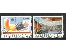 1983 - FINLANDIA - LOTTO/41340US - EUROPA 2v. - USATI
