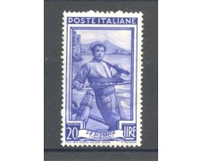 1950 - REPUBBLICA - LOTTO/38876 - 20 LIRE ITALIA AL LAVORO - NUOVO