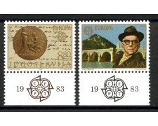 1983 - JUGOSLAVIA - LOTTO/41345 - EUROPA 2v. - NUOVI