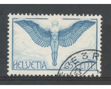 1924/36 - SVIZZERA - 65 CENT. POSTA AEREA - ICARO POSTA AEREA - USATO - LOTTO/30671 1924/36 - SVIZZERA - 65 CENT. POSTA AEREA - ICARO POSTA AEREA - USATO - LOTTO/30671