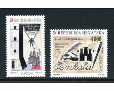 1994 - CROAZIA - EUROPA 2v. - NUOVI - LOTTO/32623